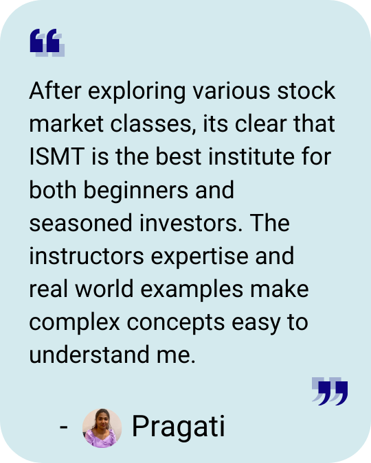 ismt institute of stock market training